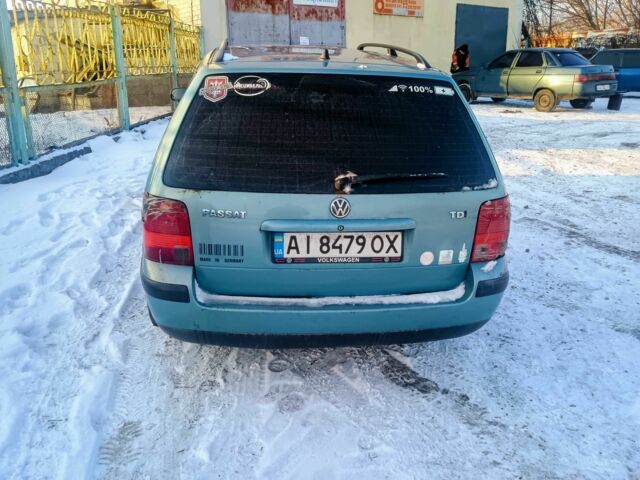 Зеленый Фольксваген Пассат Вариант, объемом двигателя 1.9 л и пробегом 456 тыс. км за 2300 $, фото 1 на Automoto.ua