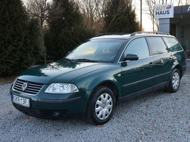 Зеленый Фольксваген Пассат Вариант, объемом двигателя 1.9 л и пробегом 210 тыс. км за 1400 $, фото 1 на Automoto.ua