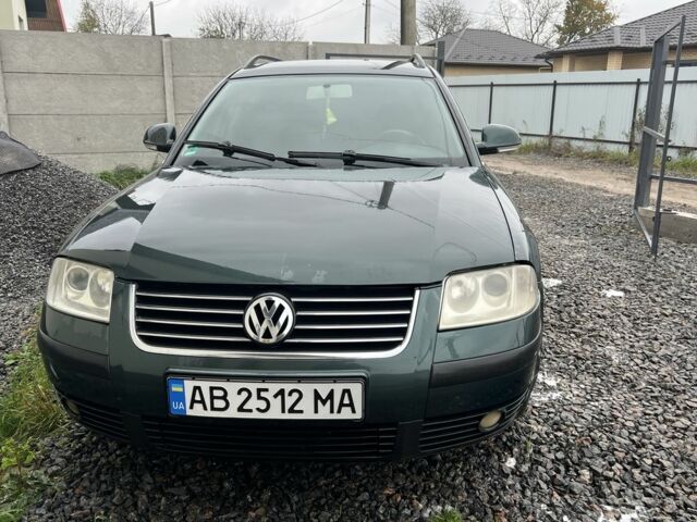 Зеленый Фольксваген Пассат Вариант, объемом двигателя 1.9 л и пробегом 266 тыс. км за 3600 $, фото 1 на Automoto.ua
