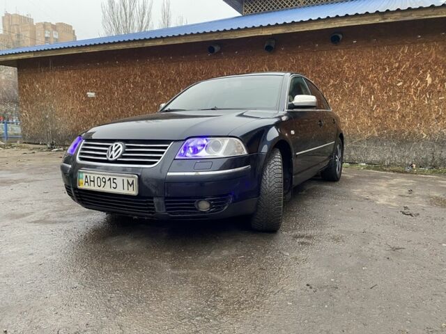 Черный Фольксваген Пассат, объемом двигателя 2.8 л и пробегом 298 тыс. км за 4500 $, фото 1 на Automoto.ua