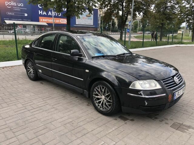 Черный Фольксваген Пассат, объемом двигателя 1.9 л и пробегом 330 тыс. км за 2600 $, фото 1 на Automoto.ua