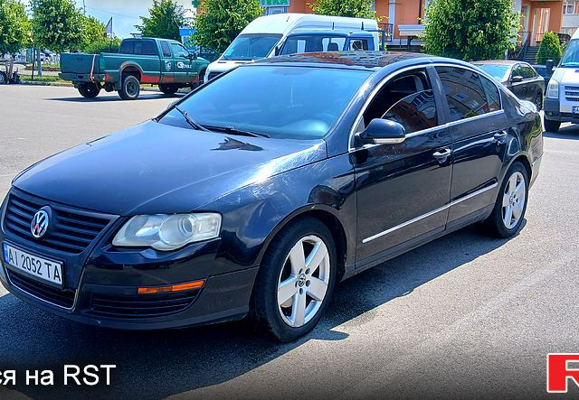 Черный Фольксваген Пассат, объемом двигателя 2 л и пробегом 233 тыс. км за 4200 $, фото 1 на Automoto.ua