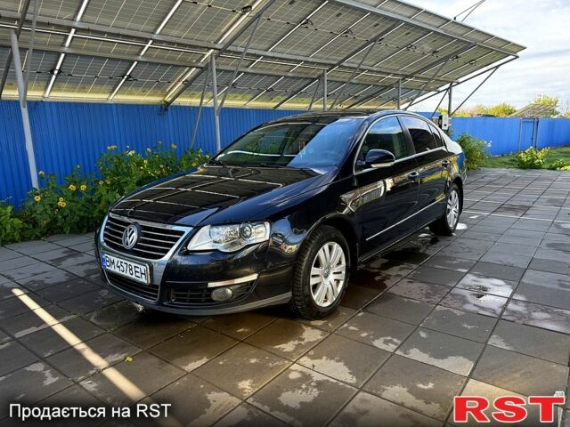 Черный Фольксваген Пассат, объемом двигателя 2 л и пробегом 200 тыс. км за 5850 $, фото 1 на Automoto.ua