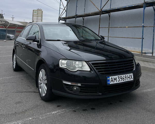 Фольксваген Пассат 2007 в Киеве на Automoto.ua Черный Фольксваген Пассат, объемом двигателя 1.97 л и пробегом 345 тыс. км за 6300 $, фото 1 на Automoto.ua