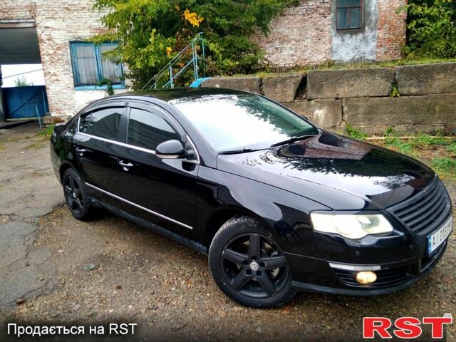 Черный Фольксваген Пассат, объемом двигателя 2 л и пробегом 350 тыс. км за 4200 $, фото 1 на Automoto.ua
