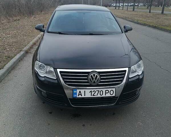 Черный Фольксваген Пассат, объемом двигателя 2 л и пробегом 264 тыс. км за 7800 $, фото 1 на Automoto.ua