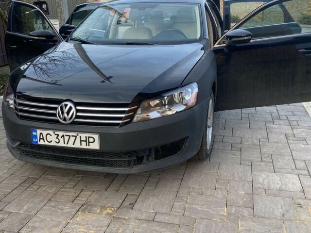 Черный Фольксваген Пассат, объемом двигателя 2.5 л и пробегом 190 тыс. км за 7500 $, фото 1 на Automoto.ua