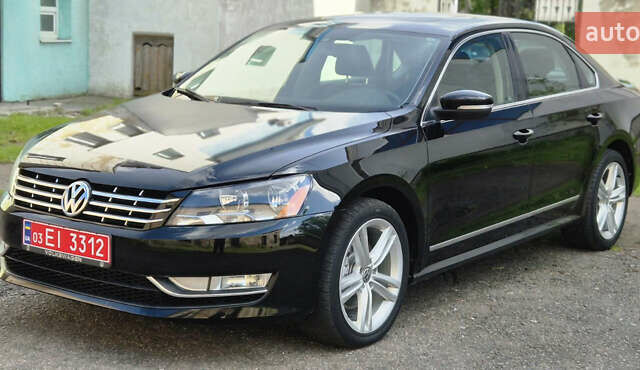 Черный Фольксваген Пассат, объемом двигателя 2 л и пробегом 214 тыс. км за 11800 $, фото 1 на Automoto.ua