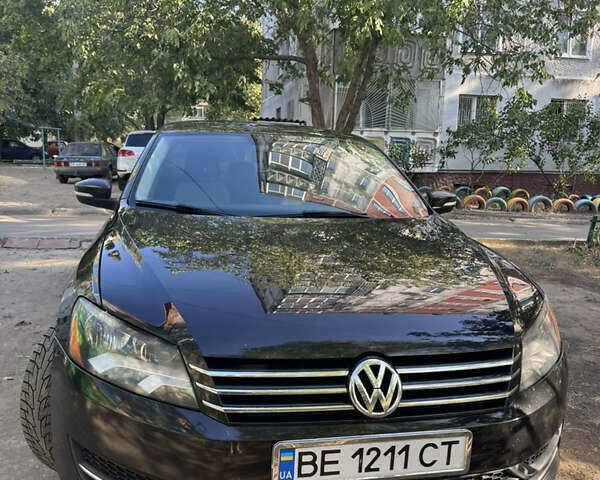 Черный Фольксваген Пассат, объемом двигателя 1.8 л и пробегом 290 тыс. км за 9700 $, фото 1 на Automoto.ua