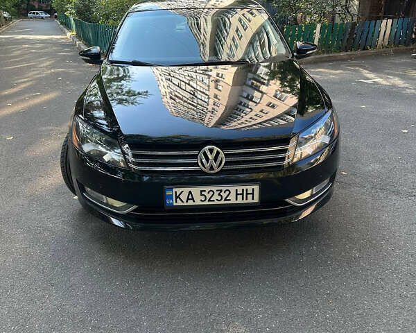 Черный Фольксваген Пассат, объемом двигателя 1.8 л и пробегом 214 тыс. км за 10900 $, фото 1 на Automoto.ua