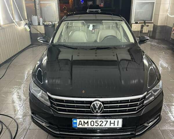 Черный Фольксваген Пассат, объемом двигателя 1.8 л и пробегом 155 тыс. км за 9800 $, фото 1 на Automoto.ua