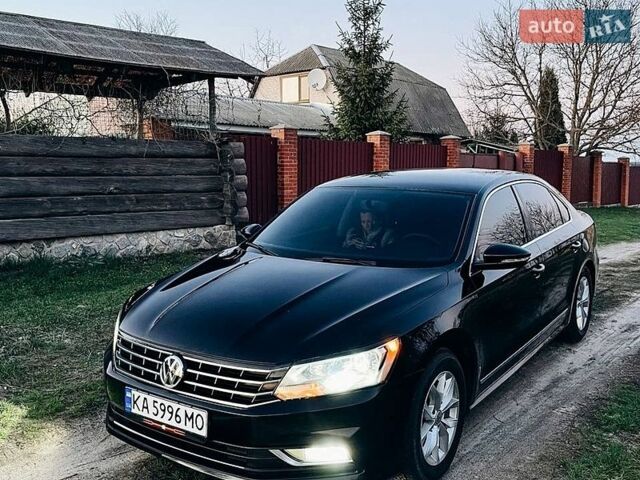 Черный Фольксваген Пассат, объемом двигателя 1.8 л и пробегом 160 тыс. км за 12900 $, фото 1 на Automoto.ua