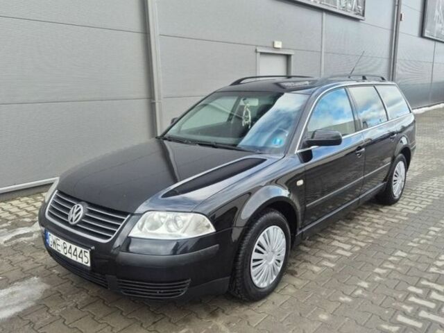 Черный Фольксваген Пассат, объемом двигателя 1.9 л и пробегом 258 тыс. км за 1275 $, фото 1 на Automoto.ua