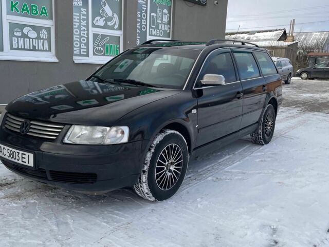 Черный Фольксваген Пассат, объемом двигателя 1.9 л и пробегом 380 тыс. км за 3550 $, фото 1 на Automoto.ua