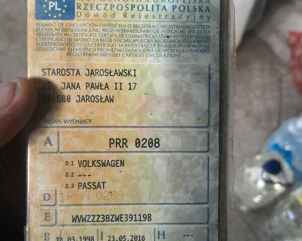 Чорний Фольксваген Пассат, об'ємом двигуна 1.9 л та пробігом 427 тис. км за 3000 $, фото 1 на Automoto.ua
