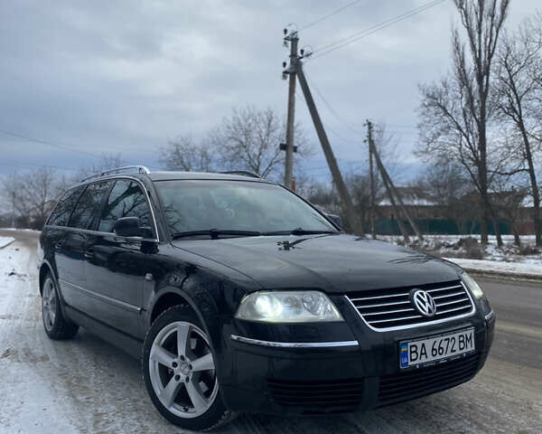 Черный Фольксваген Пассат, объемом двигателя 1.9 л и пробегом 395 тыс. км за 4499 $, фото 1 на Automoto.ua
