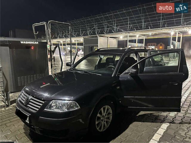 Черный Фольксваген Пассат, объемом двигателя 1.9 л и пробегом 369 тыс. км за 4000 $, фото 1 на Automoto.ua