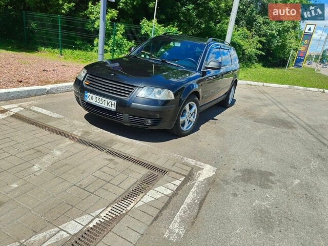 Черный Фольксваген Пассат, объемом двигателя 1.9 л и пробегом 575 тыс. км за 4300 $, фото 1 на Automoto.ua