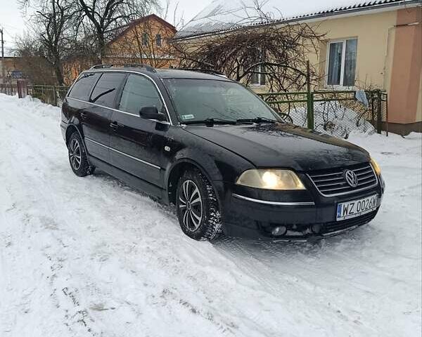Черный Фольксваген Пассат, объемом двигателя 1.9 л и пробегом 100 тыс. км за 1950 $, фото 1 на Automoto.ua