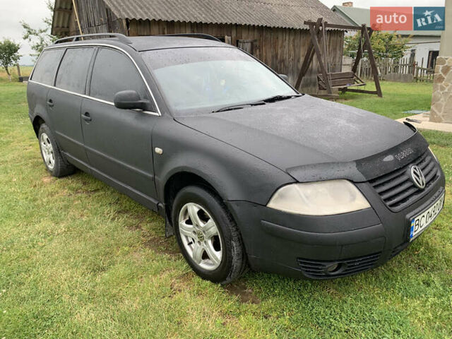 Черный Фольксваген Пассат, объемом двигателя 1.9 л и пробегом 440 тыс. км за 3500 $, фото 1 на Automoto.ua
