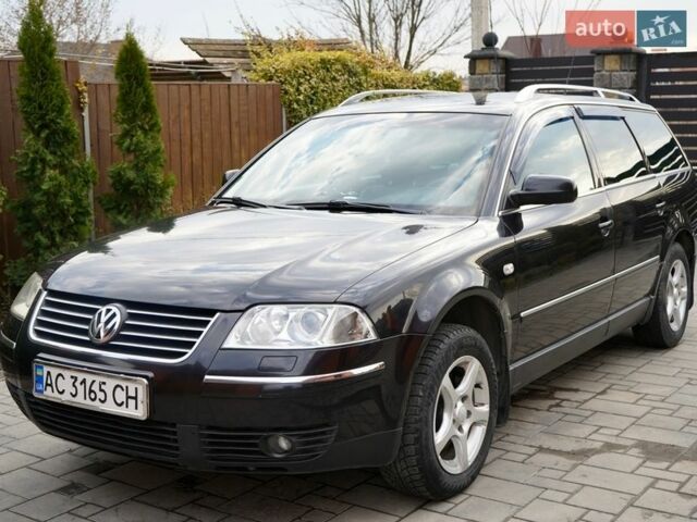 Черный Фольксваген Пассат, объемом двигателя 1.9 л и пробегом 288 тыс. км за 4499 $, фото 1 на Automoto.ua