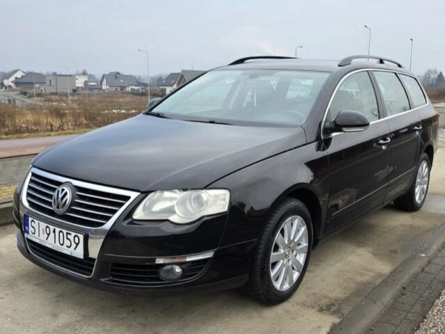 Черный Фольксваген Пассат, объемом двигателя 2 л и пробегом 246 тыс. км за 2300 $, фото 1 на Automoto.ua