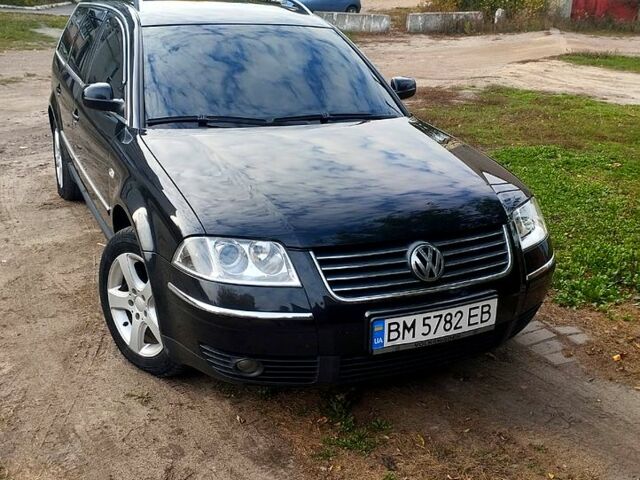 Черный Фольксваген Пассат, объемом двигателя 1.8 л и пробегом 233 тыс. км за 5700 $, фото 1 на Automoto.ua