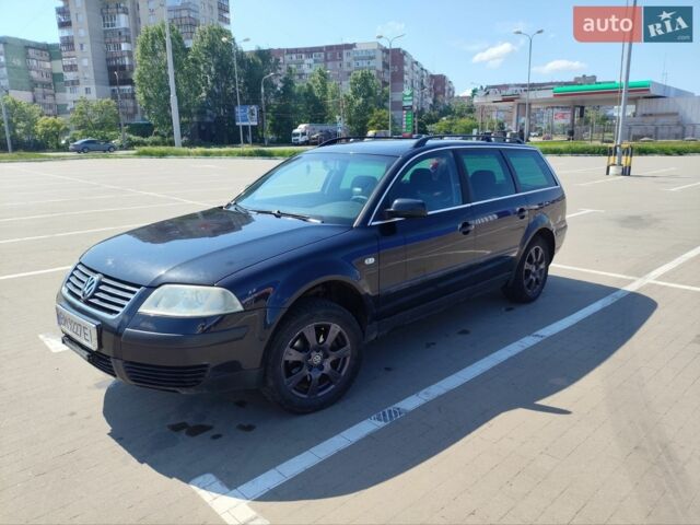 Черный Фольксваген Пассат, объемом двигателя 2 л и пробегом 285 тыс. км за 4500 $, фото 1 на Automoto.ua