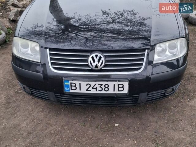 Черный Фольксваген Пассат, объемом двигателя 1.8 л и пробегом 261 тыс. км за 4100 $, фото 1 на Automoto.ua
