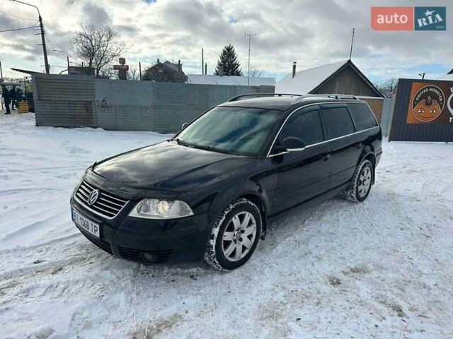 Черный Фольксваген Пассат, объемом двигателя 1.9 л и пробегом 223 тыс. км за 4500 $, фото 1 на Automoto.ua
