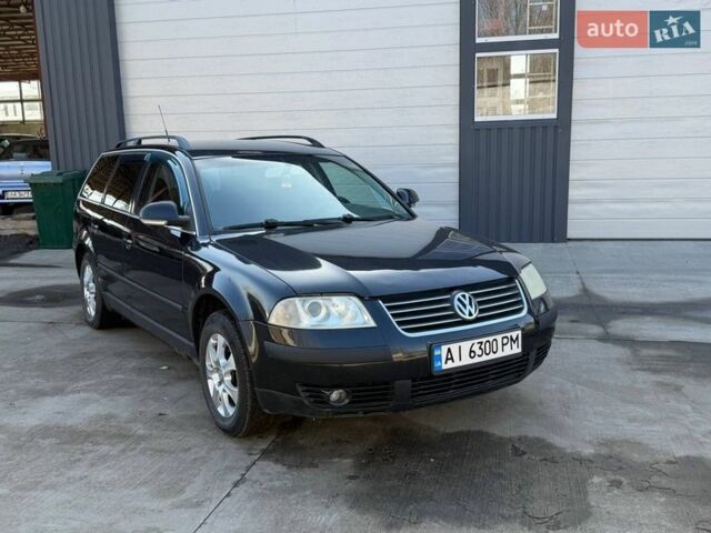 Черный Фольксваген Пассат, объемом двигателя 1.98 л и пробегом 190 тыс. км за 2350 $, фото 1 на Automoto.ua
