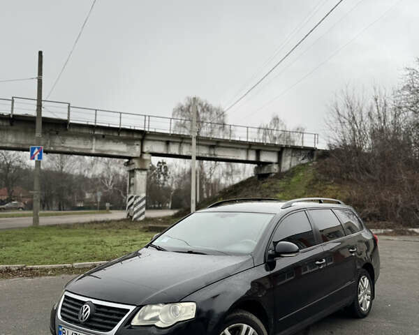 Черный Фольксваген Пассат, объемом двигателя 1.97 л и пробегом 321 тыс. км за 5999 $, фото 1 на Automoto.ua