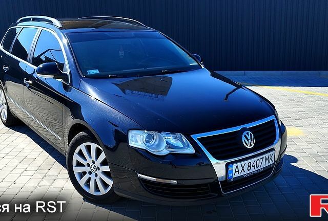 Черный Фольксваген Пассат, объемом двигателя 2 л и пробегом 298 тыс. км за 6200 $, фото 1 на Automoto.ua