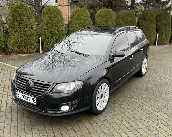Черный Фольксваген Пассат, объемом двигателя 1.97 л и пробегом 314 тыс. км за 4950 $, фото 1 на Automoto.ua