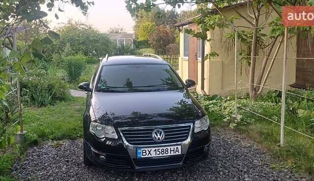 Черный Фольксваген Пассат, объемом двигателя 1.98 л и пробегом 214 тыс. км за 5800 $, фото 1 на Automoto.ua