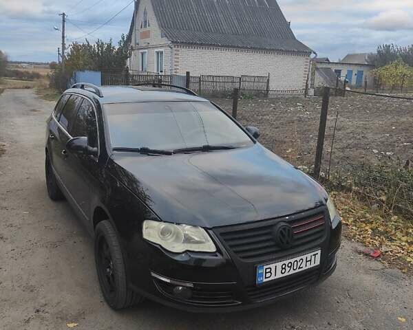 Чорний Фольксваген Пассат, об'ємом двигуна 2 л та пробігом 329 тис. км за 6150 $, фото 1 на Automoto.ua