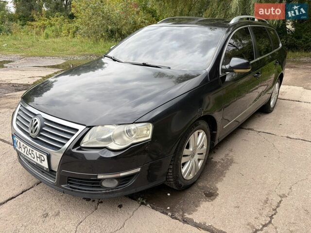 Черный Фольксваген Пассат, объемом двигателя 1.97 л и пробегом 280 тыс. км за 3000 $, фото 1 на Automoto.ua