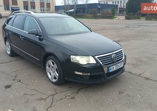 Черный Фольксваген Пассат, объемом двигателя 1.97 л и пробегом 390 тыс. км за 7000 $, фото 1 на Automoto.ua