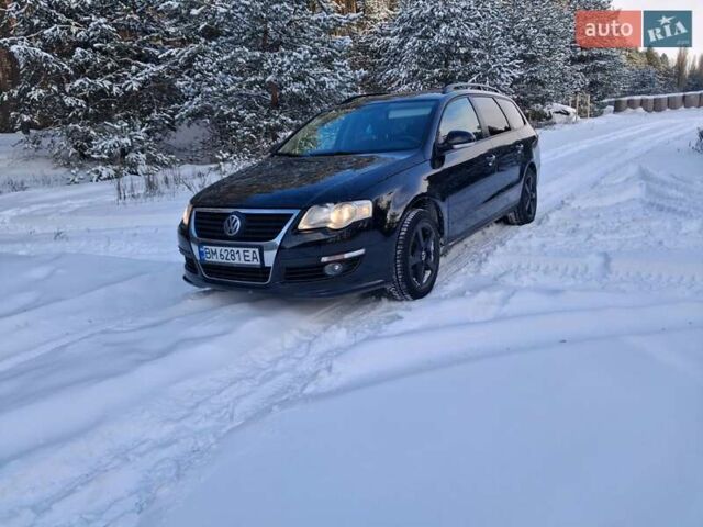 Черный Фольксваген Пассат, объемом двигателя 1.9 л и пробегом 240 тыс. км за 6000 $, фото 1 на Automoto.ua