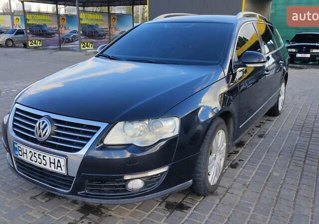Черный Фольксваген Пассат, объемом двигателя 1.97 л и пробегом 351 тыс. км за 6250 $, фото 1 на Automoto.ua