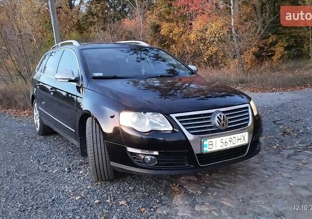 Фольксваген Пассат 2007 в Полтаве на Automoto.ua Черный Фольксваген Пассат, объемом двигателя 2 л и пробегом 341 тыс. км за 7300 $, фото 1 на Automoto.ua