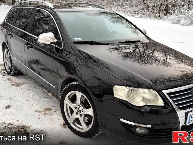 Черный Фольксваген Пассат, объемом двигателя 2 л и пробегом 342 тыс. км за 7300 $, фото 1 на Automoto.ua