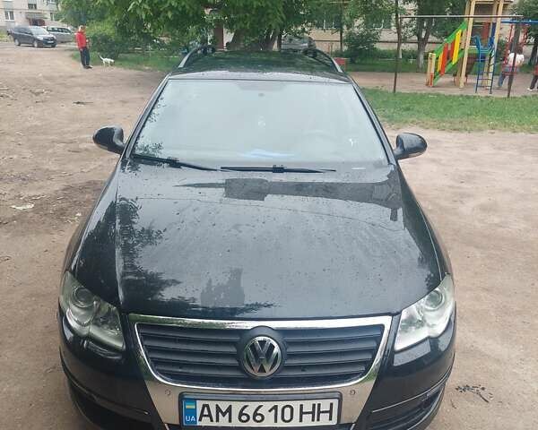 Черный Фольксваген Пассат, объемом двигателя 2 л и пробегом 259 тыс. км за 6000 $, фото 1 на Automoto.ua