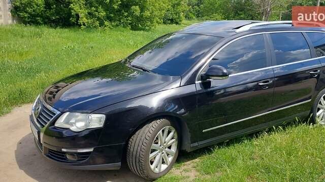 Черный Фольксваген Пассат, объемом двигателя 2 л и пробегом 284 тыс. км за 8500 $, фото 1 на Automoto.ua