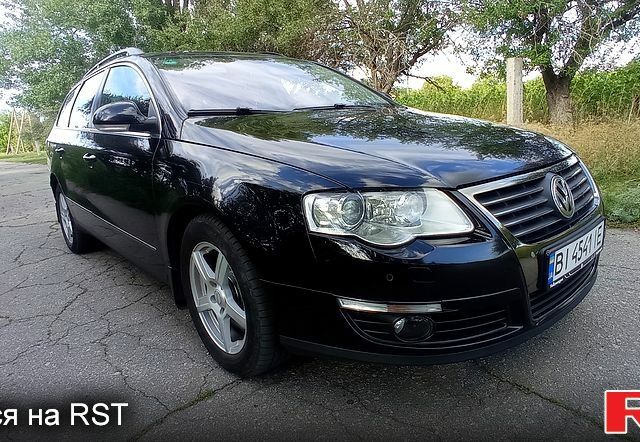 Черный Фольксваген Пассат, объемом двигателя 2 л и пробегом 330 тыс. км за 7300 $, фото 1 на Automoto.ua