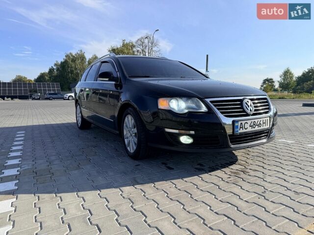 Черный Фольксваген Пассат, объемом двигателя 1.97 л и пробегом 369 тыс. км за 6600 $, фото 1 на Automoto.ua