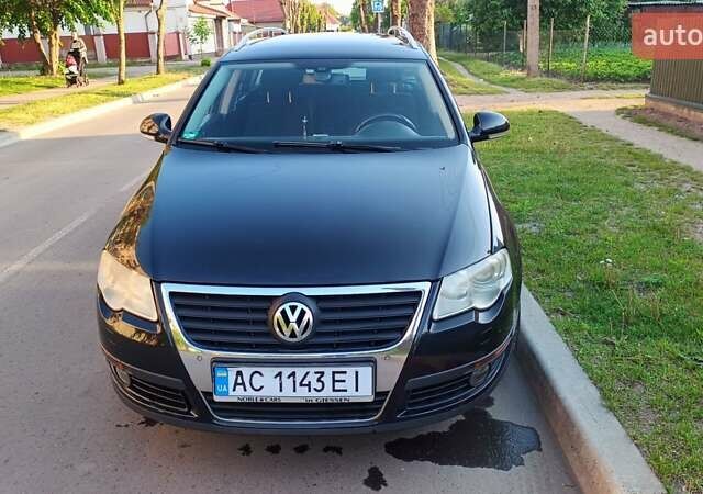 Черный Фольксваген Пассат, объемом двигателя 1.97 л и пробегом 324 тыс. км за 5500 $, фото 1 на Automoto.ua