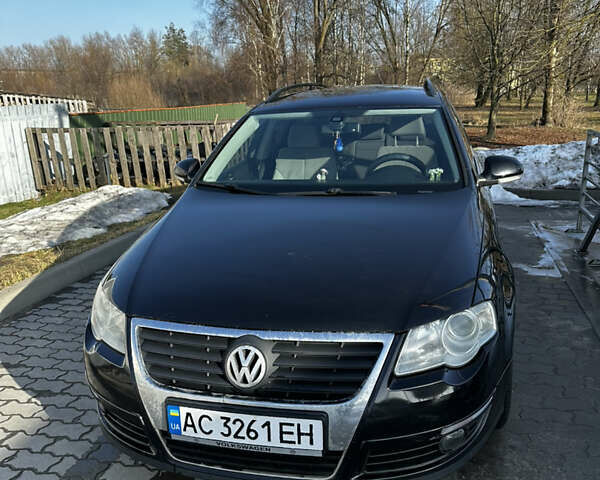 Черный Фольксваген Пассат, объемом двигателя 2 л и пробегом 285 тыс. км за 6500 $, фото 1 на Automoto.ua