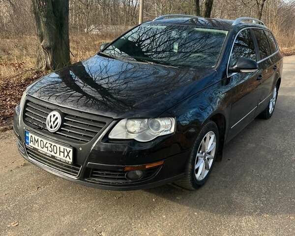 Черный Фольксваген Пассат, объемом двигателя 1.97 л и пробегом 357 тыс. км за 6000 $, фото 1 на Automoto.ua