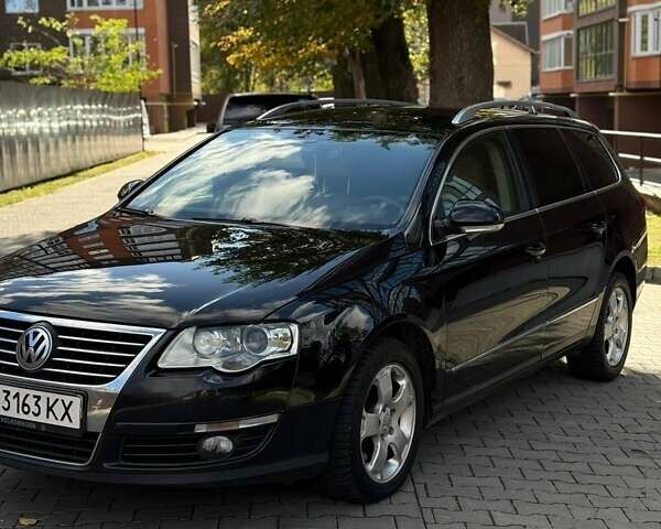 Черный Фольксваген Пассат, объемом двигателя 2 л и пробегом 320 тыс. км за 6950 $, фото 1 на Automoto.ua